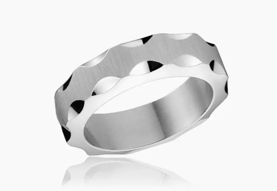 OMEGA Aqua Seamaster Mens Ring - New in Box