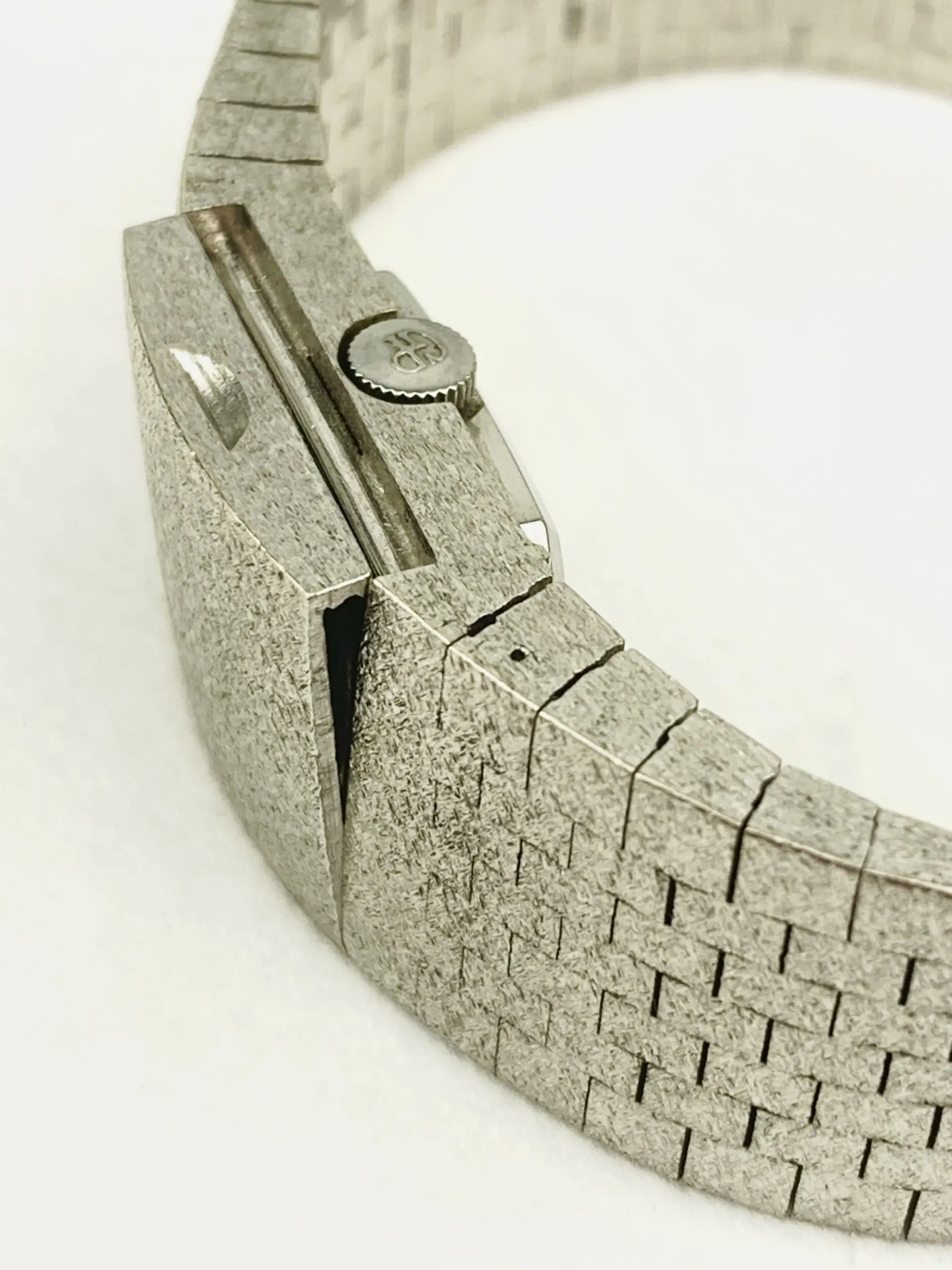Vintage Solid 9ct White Gold GIRARD PERREGAUX Bracelet Watch - 1960's - Image 5