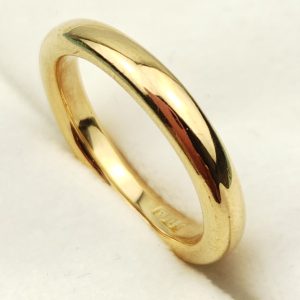 18ct Gold Wedding Band Wedder Ring