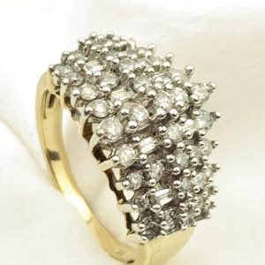 9ct Gold Diamond Ring
