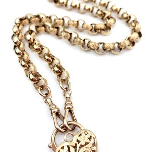 Vintage 9ct Rose Gold Necklace