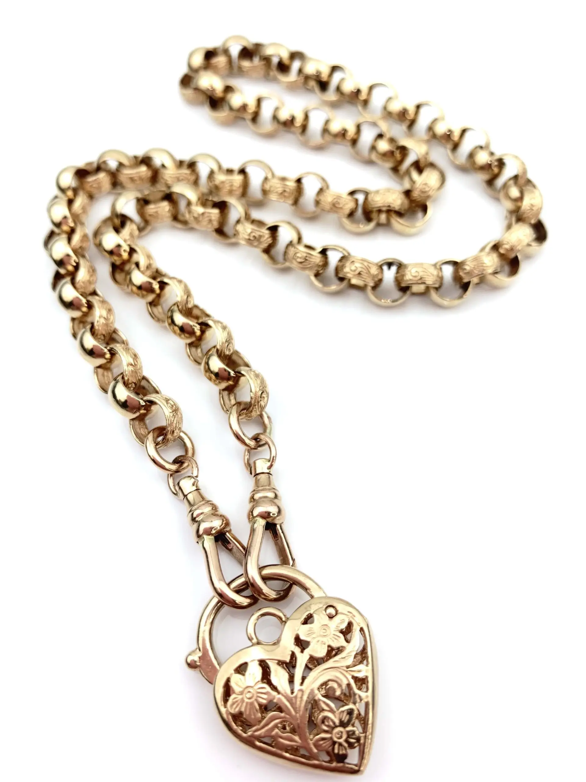 Vintage 9ct Rose Gold Necklace