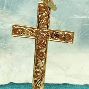 14ct Gold Cross Pendant