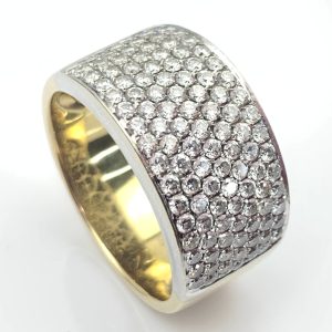 18ct Gold Diamond Cluster Ring