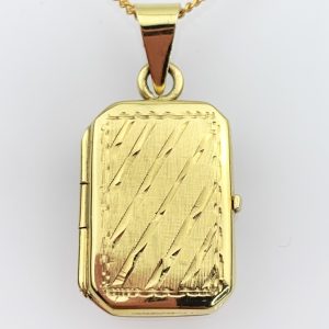 Vintage 14ct Gold Locket Pendant