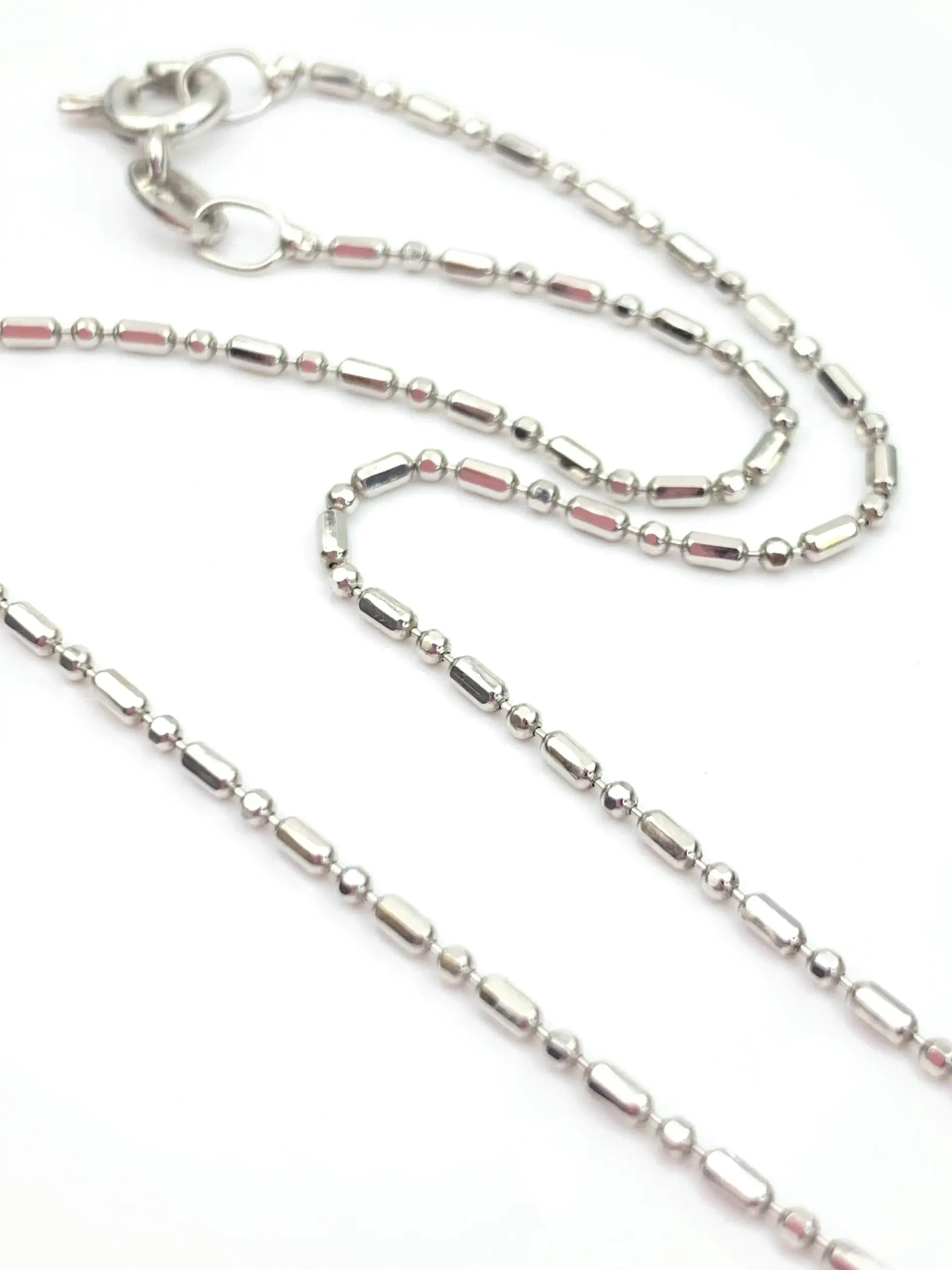 18ct White Gold Anklet
