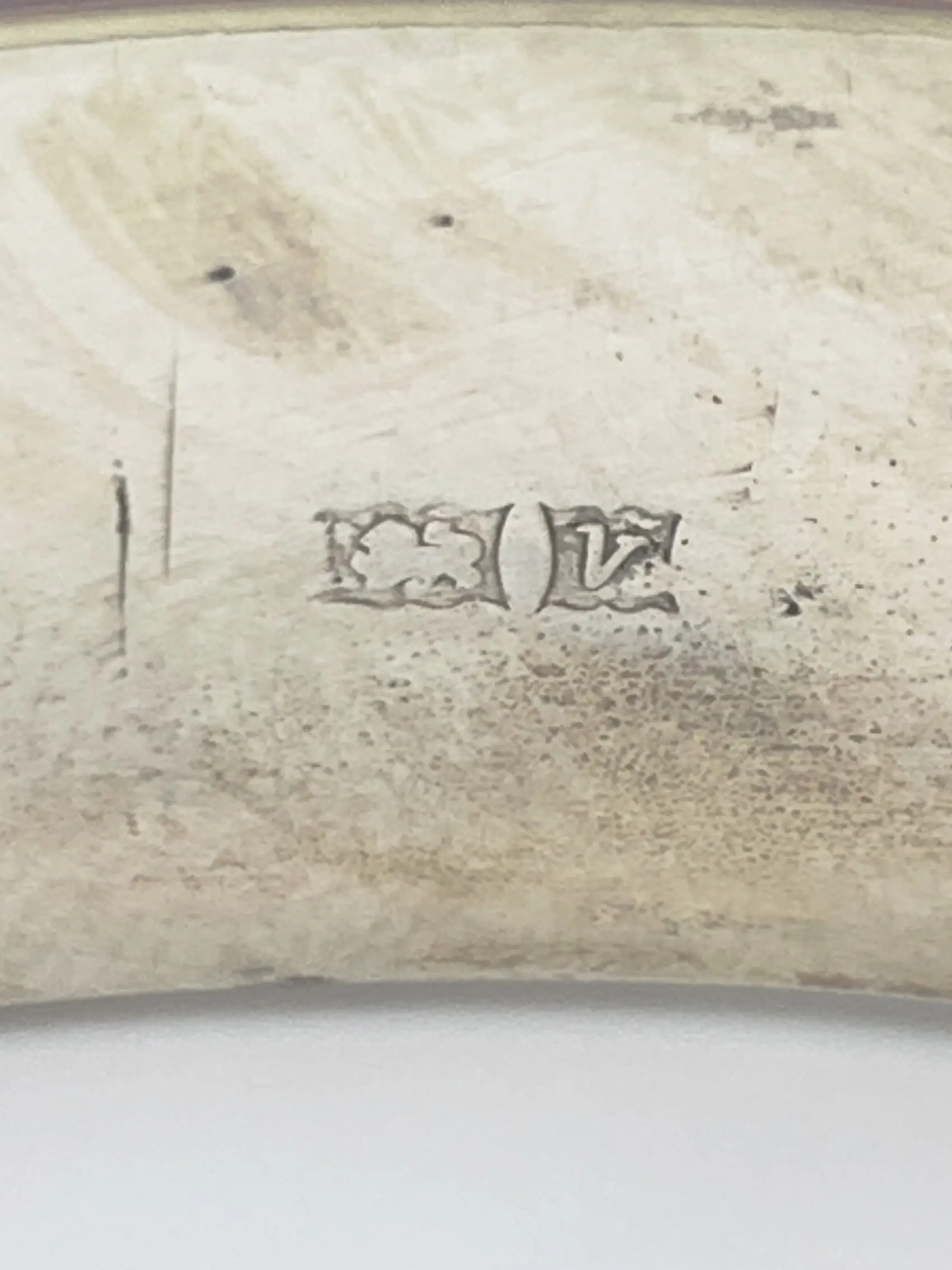 Vintage 925 Sterling Silver Bangle - Image 6