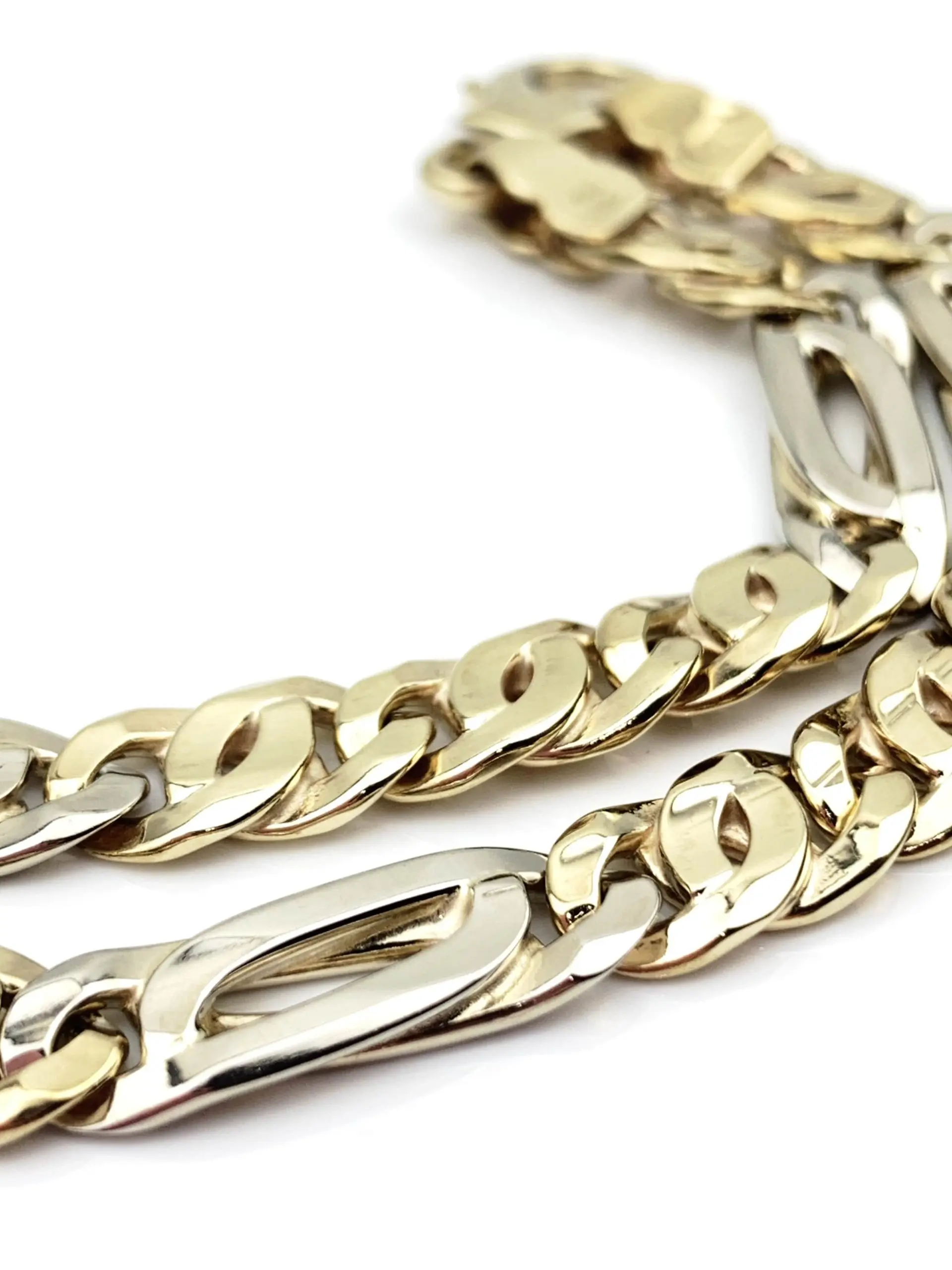 9ct Yellow/White Gold Bracelet - Image 2