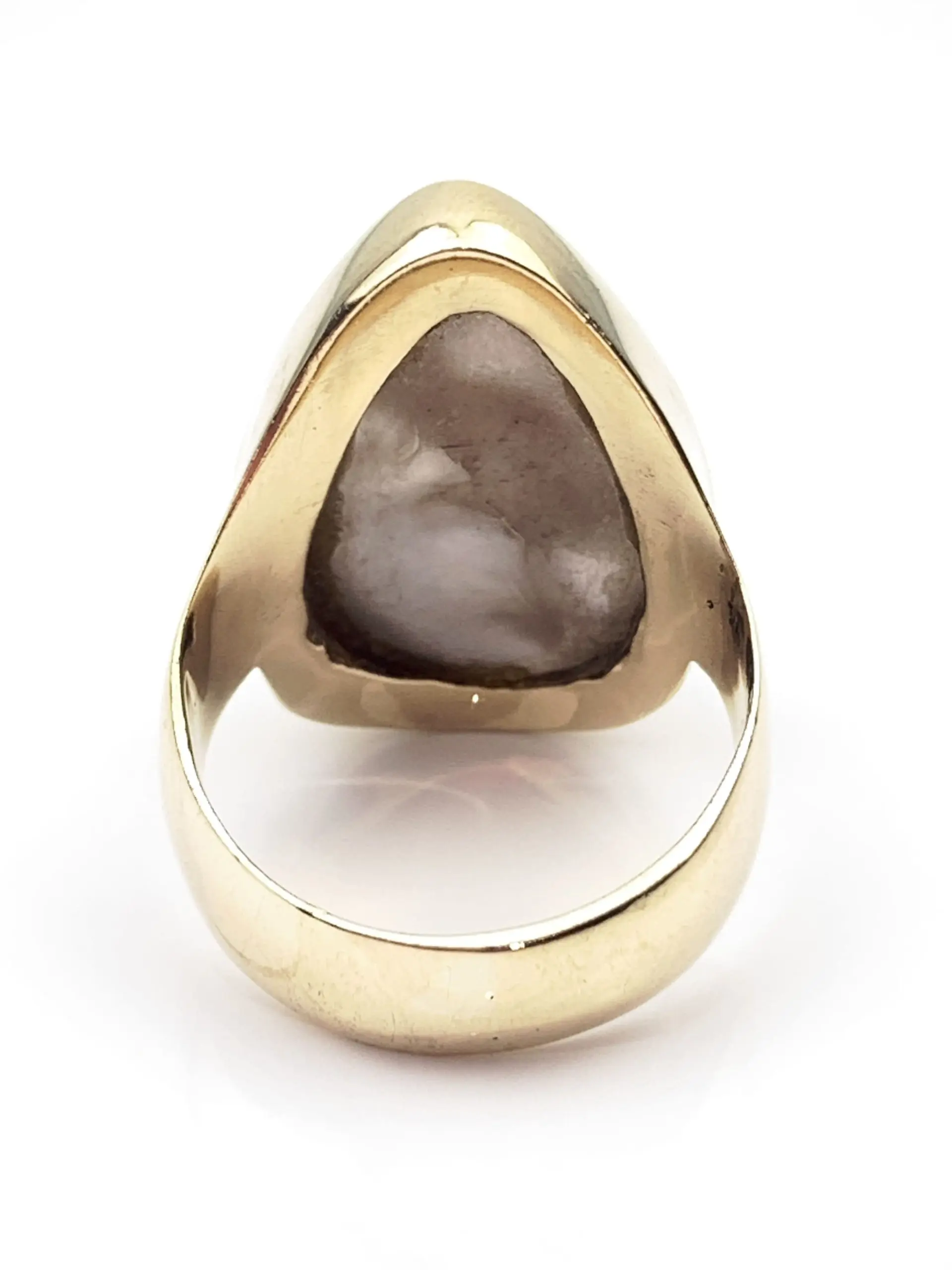 9ct Gold Pearl Ring - Image 4