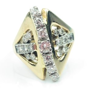 Bespoke 18ct Gold Diamond Ring