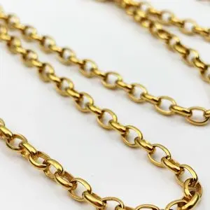 9ct Gold Chain Belcher Necklace