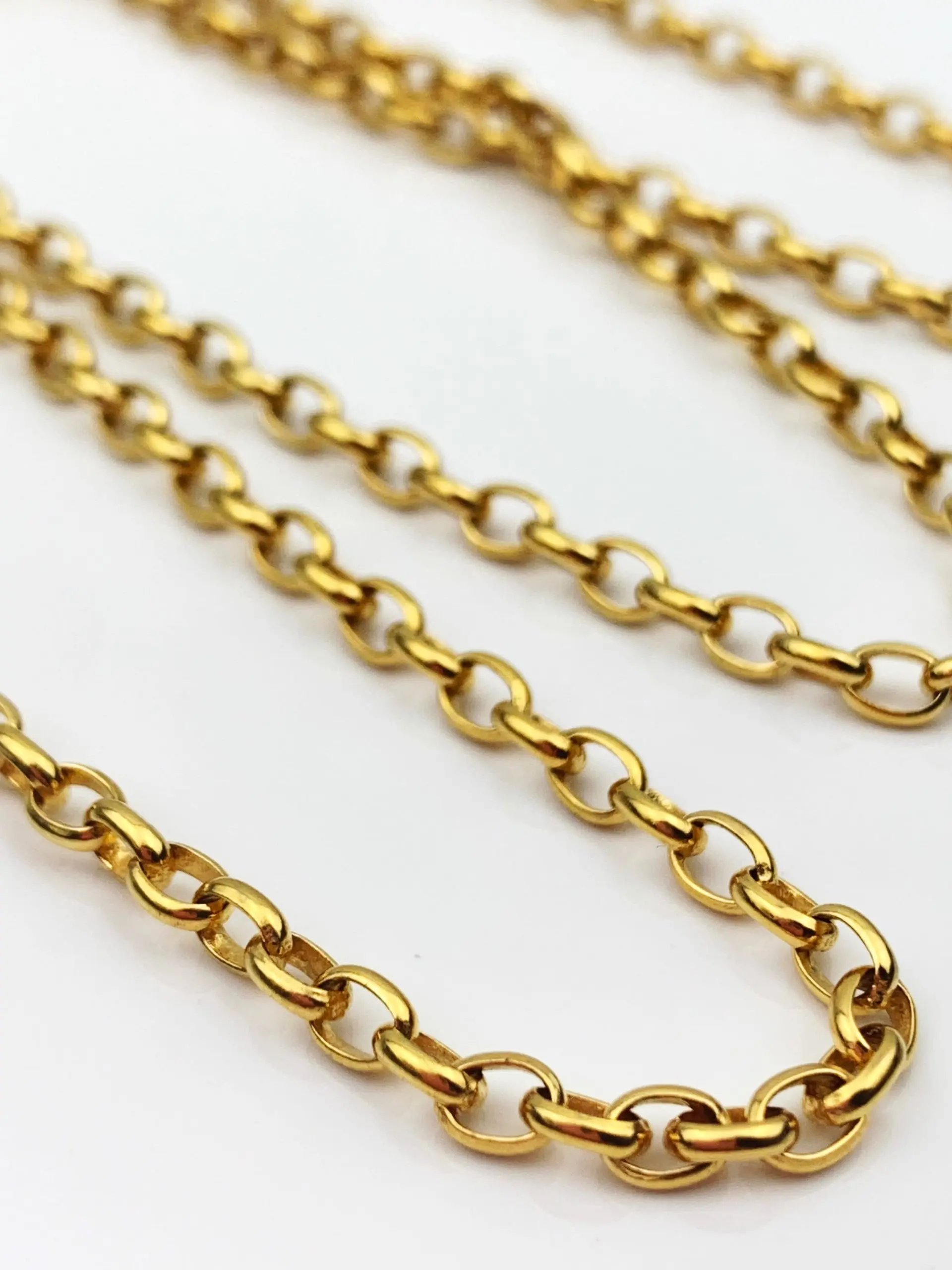 9ct Gold Chain Belcher Necklace