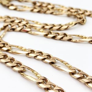 9ct Gold Chain Figaro Link Necklace