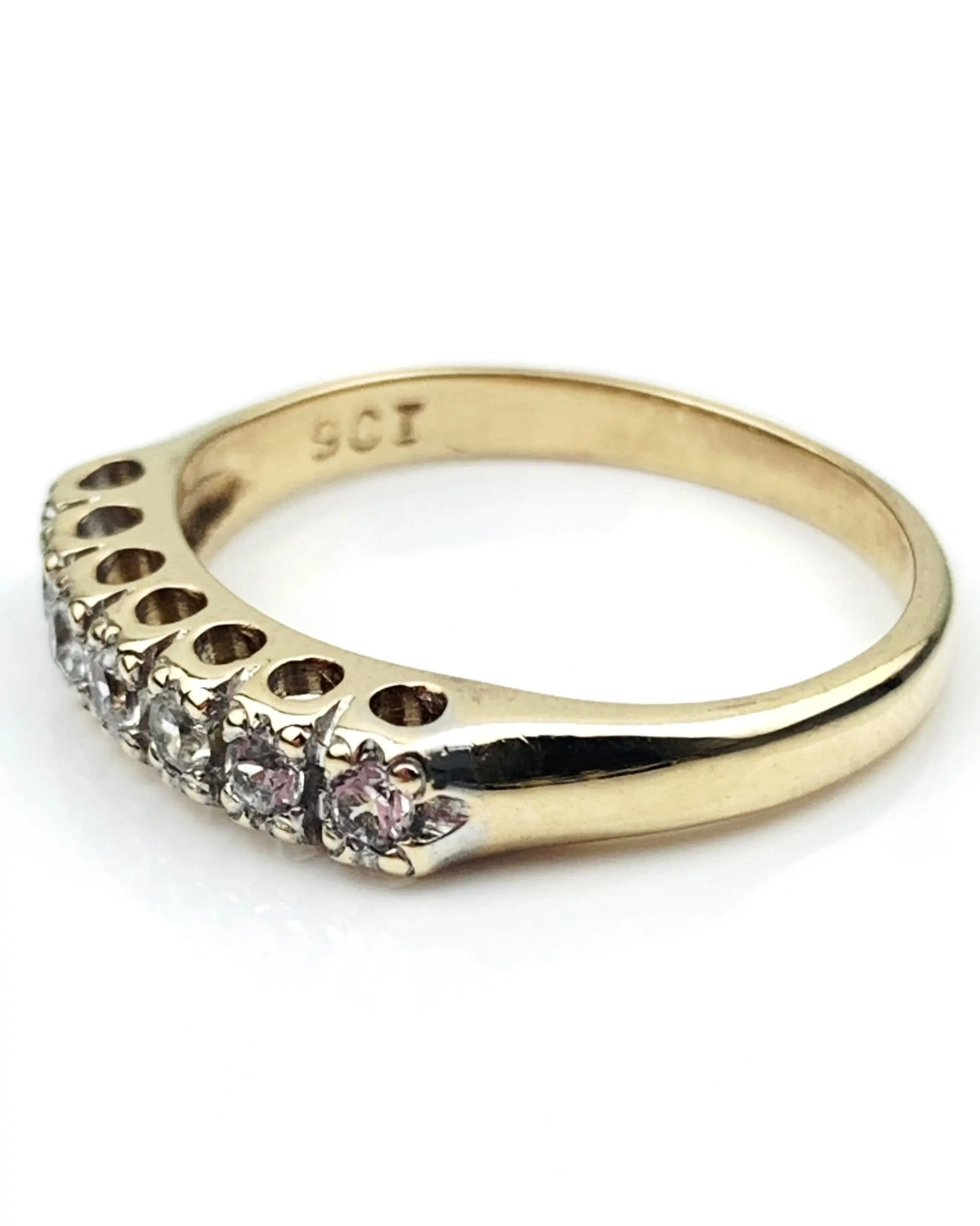 9ct Gold Eternity Ring - Image 3