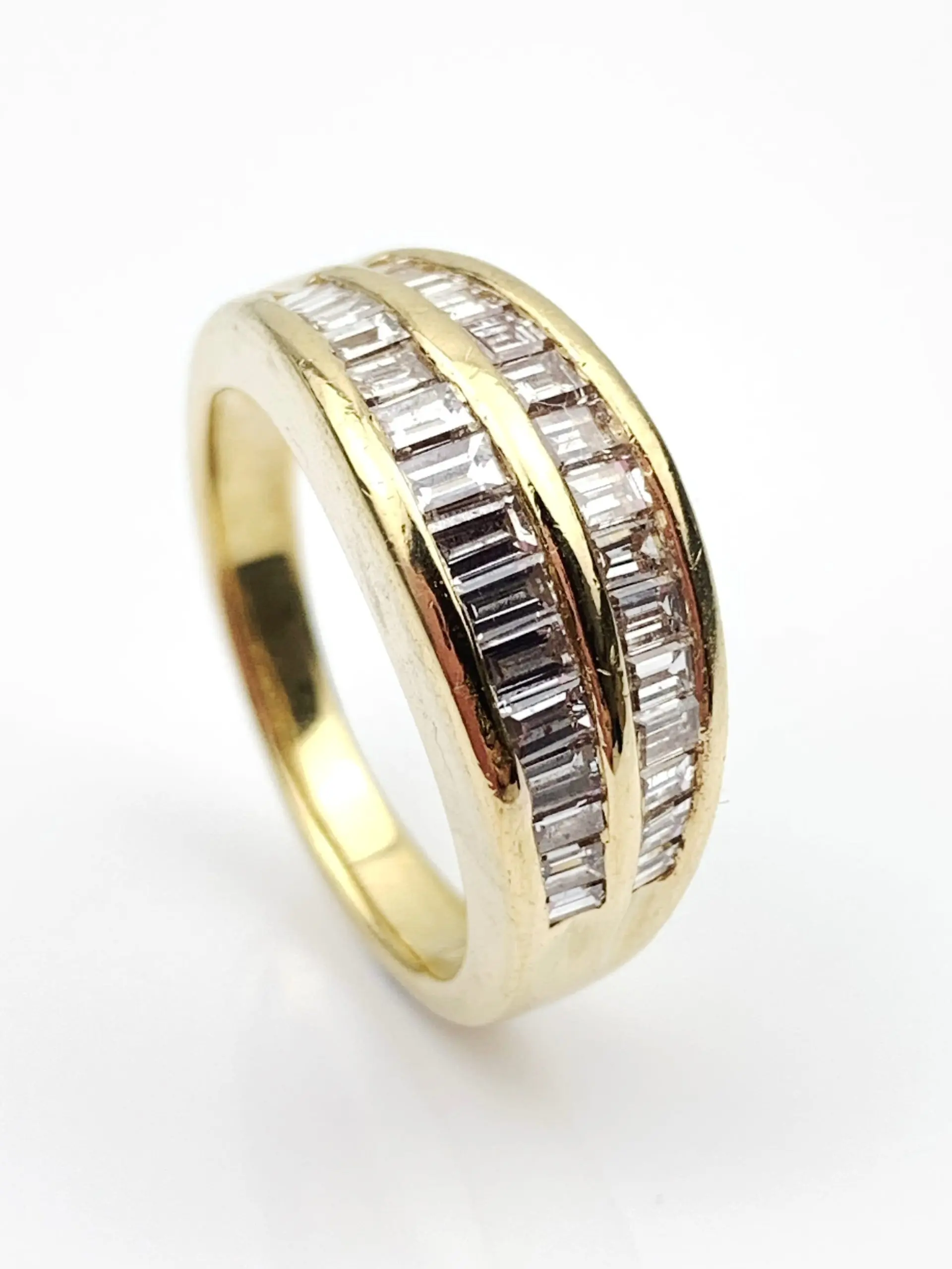 18ct Gold Cluster Diamond Ring