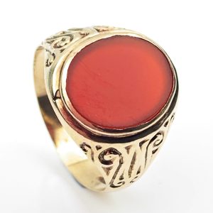 Vintage 9ct Gold Signet Ring