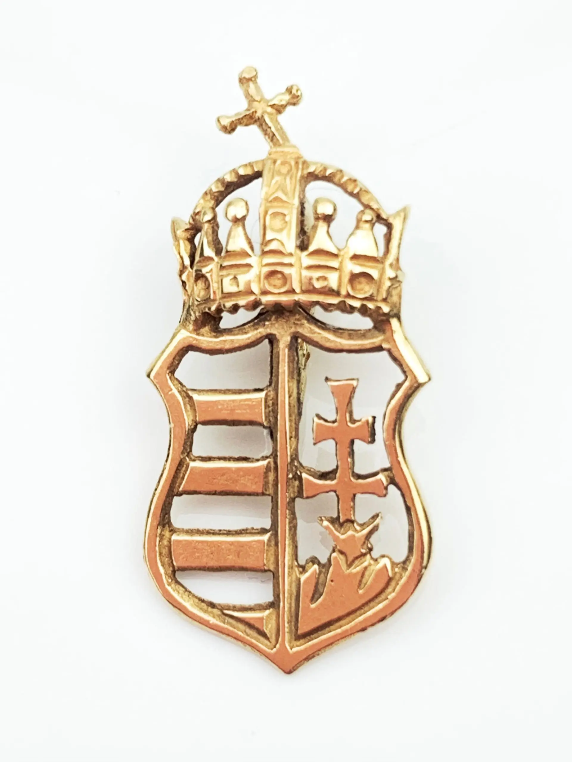9ct Gold Hungarian Coat Of Arms Pendant
