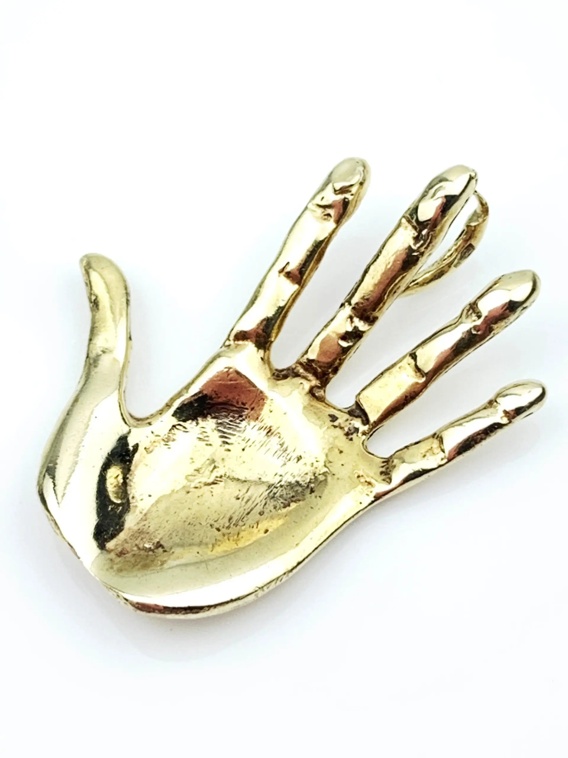 18ct Gold Hand Pendant