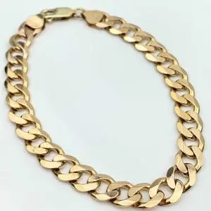 9ct Cuban Gold Bracelet