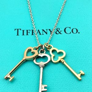 Tiffany & Co Triple Key Necklace