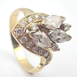 Bespoke 18ct Gold Diamond Ring