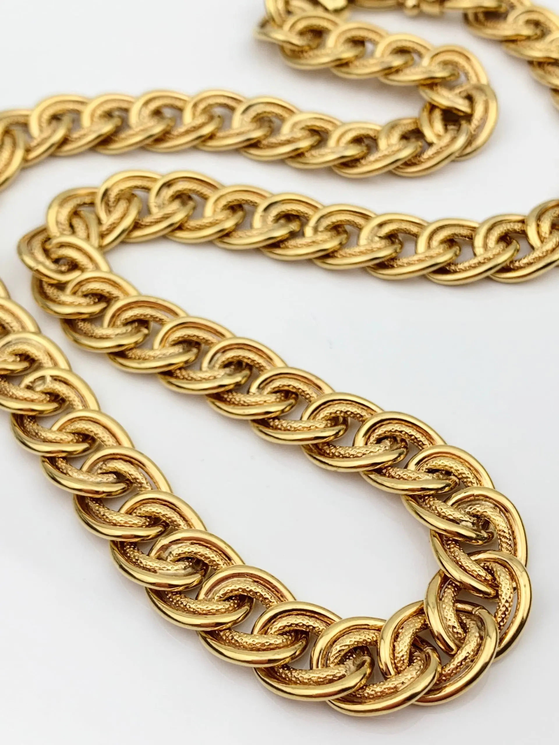 9ct Fancy Gold Necklace - Image 3