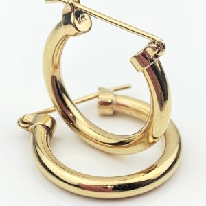 9ct Gold Hoop Earrings
