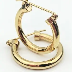 9ct Gold Hoop Earrings