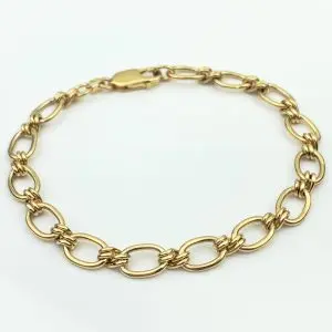 9ct Fancy Gold Bracelet