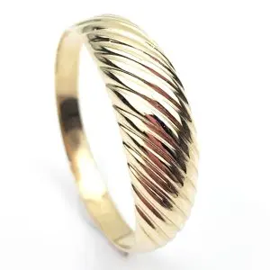 9ct Gold Croissant Ring